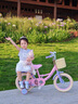 奧仕龍x迪士尼聯(lián)名自行車兒童3-6歲小孩單車4-8歲公主款兒童自行車 冰雪奇緣-艾莎【后座版】禮包 20寸 適合125-145cm 曬單實(shí)拍圖