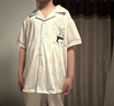 G.DUCKKIDS男童睡衣夏款冰絲薄款三件套大童男孩青少年2024兒童裝家居服 248015冰絲熊貓 150 cm 曬單實(shí)拍圖