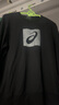 asics亞瑟士童裝男女兒童中大童圓領(lǐng)印花休閑衛衣LOGO款 001黑色 140 cm 曬單實(shí)拍圖