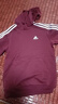 adidas休閑加絨加厚連帽衛衣套頭衫男裝秋冬阿迪達斯官方輕運動(dòng)   暗紅   S 曬單實(shí)拍圖