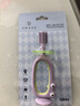 嫚熙（EMXEE）兒童360°訓練牙刷寶寶清潔乳牙刷嬰兒硅膠牙刷12月+寶寶適用 尼斯紫1支 均碼 曬單實(shí)拍圖