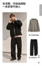 森馬（Semir）牛仔外套男25秋復(fù)古水洗輕工裝夾克小寬松上衣中性款109125108113 曬單實(shí)拍圖