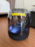 哈曼卡頓（Harman/Kardon）琉璃4代音響Aura Studio 4 音樂琉璃3代升級款360度環(huán)繞立體聲菱形氛圍燈效電腦藍牙音箱禮物 琉璃4代黑色 曬單實拍圖