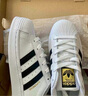 阿迪達斯adidas三葉草貝殼頭SUPERSTAR男女休閑鞋EG4958 36.5碼 曬單實(shí)拍圖