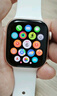 Apple/蘋果 Watch Series 10 智能手表GPS款46毫米玫瑰金色鋁金屬表殼淡桃粉色運(yùn)動(dòng)型表帶S/M MX293CH/B 曬單實(shí)拍圖