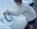 蕉下（beneunder）防曬衣男薄外套防紫外線(xiàn)透氣戶(hù)外釣魚(yú)休閑高彈夏AS105淺咖灰L 曬單實(shí)拍圖