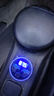 車寶語車載充電器藍牙m(xù)p3播放器汽車超級快充點煙器轉換插頭USB一拖二三 黑色【3.1A快充+藍牙+氛圍燈】 曬單實拍圖
