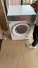 西門(mén)子（SIEMENS）新品iQ500小幸熨 10公斤變頻滾筒家用洗衣機 超氧空氣洗 蒸汽除皺 深層凈洗  臟污檢測 智能投放 WG54K7D00W 曬單實(shí)拍圖