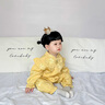 G.DUCKKIDS小黃鴨滿(mǎn)月嬰兒衣服秋裝百天周歲禮服女寶寶國風(fēng)旗袍連體衣春秋季 （有59碼）9201紅色 66cm 建議0-3個(gè)月8-13斤 曬單實(shí)拍圖