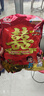 多菲尼森皮鞋男新款商務(wù)正裝休閑春秋透氣男士英倫韓版尖頭新郎結婚鞋 黑色格紋 43 曬單實(shí)拍圖