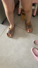 利達(dá)妮（TZLDN）卡皮巴拉兒童拖鞋女大童6-12歲夏季室內(nèi)居家用防滑親子涼拖鞋男童 曬單實(shí)拍圖
