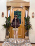 妍莉芬（yanlifen）2025年冬裝搭配一整套韓系短款羽絨棉服女棉衣外套牛仔褲兩件套裝 棉服 M 曬單實(shí)拍圖