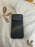 PITAKA適用蘋(píng)果iPhone17Pro手機殼相機按鍵全包新款MagSafe磁吸凱夫拉芳綸碳纖維紋超薄商務(wù)保護套 星河 曬單實(shí)拍圖