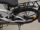 永久自行車成人山地車自行車學(xué)生男女鋁合金變速公路自行車油碟單車 【鋁架/全套密封軸承】蛟白色 24速 26寸【推薦155-185cm】 曬單實拍圖