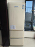 小吉（MINIJ）[國(guó)家補(bǔ)貼20%]402L三開(kāi)門(mén)客廳小戶(hù)型家用小型風(fēng)冷無(wú)霜一級(jí)能效復(fù)古冰箱奶油風(fēng)變溫低噪BCD-JY402W 曬單實(shí)拍圖