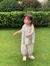 迪士尼寶寶女童套裝2025夏季新款洋氣時(shí)髦韓范女寶寶兩件套兒童輕薄夏裝 綠色套裝 褲長(zhǎng)九分褲 90 建議80-90cm1歲-1歲半 正碼 曬單實(shí)拍圖