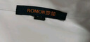 羅蒙（ROMON）短袖襯衫男士2025夏季涼感棉質(zhì)上衣商務(wù)休閑正裝白襯衣MQ21白色41 曬單實(shí)拍圖