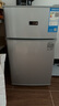 夏新冰箱小型租房用 一級能效冷 藏冷凍兩用1-2人家用小冰箱 出租房雙門(mén)電冰箱辦公室兩門(mén) 【經(jīng)濟款】58L銀色三天約一度電 曬單實(shí)拍圖