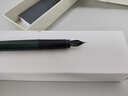 派克（PARKER）【可AI定制賀卡】鋼筆 簽字筆 商務(wù)辦公送禮 男女生日禮物 練字 書(shū)法禮品 威雅XL森林綠金夾墨水筆 曬單實(shí)拍圖