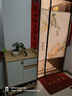立太（LEADTEK）鞋柜門(mén)口入戶(hù)收納柜大容量一體靠墻玄關(guān)柜多層家用收納架實(shí)木鞋架 【小戶(hù)型款-15MM加厚HDF板】60-32-90櫻桃木色+白 曬單實(shí)拍圖
