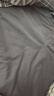 京東京造 悅?cè)岽矄螁渭?120g加厚耐用 A類磨毛床罩 230x250cm 科技灰 曬單實(shí)拍圖