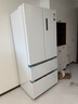 美的（Midea）508升法式多門四開門一級能效雙系統(tǒng)雙循環(huán)除菌凈味國家補(bǔ)貼20%家用冰箱大容量BCD-508WTPZM(E)白 曬單實(shí)拍圖