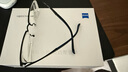 蔡司（ZEISS）光學鏡架 24新款半框純鈦眼鏡框修飾臉型百搭近視配鏡ZS23132LB 黑色藍玳瑁（132LB-001） 尺碼：M 曬單實拍圖