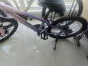鳳凰山地自行車(chē)男女變速山地車(chē)碟剎青少年兒童自行車(chē)學(xué)生單車(chē) 星際 粉紫【單速+輻條輪】 20寸【適合125-160cm】 曬單實(shí)拍圖