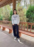 主意范胖子大碼休閑褲子男夏秋新款寬松大碼潮牌闊腿學(xué)生束腳運動褲子潮 A001-K1049黑色 4XL 195-210斤 曬單實拍圖