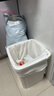 樸廚（PUCHU）垃圾桶廚房大號大容量無(wú)蓋家用客廳輕奢商用洗手間帶蓋餐飲衛生桶 無(wú)蓋奶油白30L無(wú)蓋正方形 曬單實(shí)拍圖