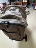 HEGERBABY嬰兒車(chē)0-3歲可折疊可坐可躺帶減震輕便一鍵收車(chē)雙向四輪遛娃神器 亞麻深卡 曬單實(shí)拍圖