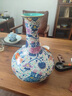景德鎮(zhèn)仿古手繪青花瓷花瓶擺件客廳輕奢博古架陶瓷花器裝飾工藝品 青花斗彩賞瓶（高33cm寬23cm） 曬單實拍圖