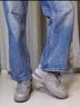 Dickies【明星同款】男士板鞋低幫透氣英倫風(fēng)休閑鞋工裝鞋 水泥灰 43 曬單實(shí)拍圖