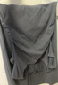 UR夏季新款女裝時尚簡約收褶后開衩修身連衣裙UWJ740022 黑色 (裙長偏長) S 曬單實拍圖