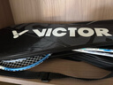 威克多（VICTOR）羽毛球拍對拍勝利超輕拍進(jìn)攻型羽拍小鐵錘攻守兼備入門(mén)拍 TK-9988 A/Y白藍【對拍】 曬單實(shí)拍圖