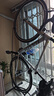 坎普RADON 公路車(chē)單車(chē)圈剎運動(dòng)賽車(chē)碳纖維前叉自行閃銀色18速 480碼 曬單實(shí)拍圖