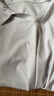 駱駝（CAMEL）速干網(wǎng)球運動(dòng)服女短袖裙翻領(lǐng)兩件套裝 C25BA8L6065 白藤紫/白 L 曬單實(shí)拍圖