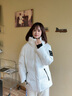 波司登25年冬季羽絨服女士修身短款時(shí)尚加厚連帽立領(lǐng)明星同款外套 曬單實(shí)拍圖
