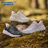 Skechers斯凱奇山邁閃穿鞋舒適防滑鞋一腳蹬休閑運動(dòng)鞋319080L/405343L 女童/黑色/粉紅色/BKPK 35 曬單實(shí)拍圖