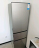 新飛（Frestec）205升三門家用節(jié)能低音小型電冰箱三門三溫中門獨(dú)立空間速凍保鮮七檔溫控BCD-205K3AT 曬單實(shí)拍圖