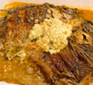 GUO LIAN國聯(lián)蒜香烤魚2斤2-3人份羅非魚燒烤夜宵加熱即食預制菜半成品 曬單實拍圖