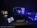 漫步者花再Halo PixelBar深淵字幕歌詞音響電腦桌面音箱 藍牙6.0RGB燈效 破界黑 曬單實(shí)拍圖