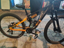 JAVA軟尾山地車(chē)9變速碟剎鋁合金林道自行車(chē)賽車(chē)佳沃ANDA安寶 活力灰橙 9速 XS(145-160cm) 曬單實(shí)拍圖