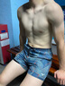 美津濃（MIZUNO）沙灘褲男防尷尬速干短褲可下水寬松泡溫泉海邊游泳褲B3104灰L 曬單實拍圖