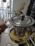 京東京造 茶壺 耐高溫玻璃泡茶煮茶具飄逸杯電陶爐燒水壺650ml 曬單實(shí)拍圖
