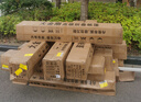 蟻伽戶(hù)外遮陽(yáng)棚四角帳篷雨棚戶(hù)外遮陽(yáng)傘大傘簡(jiǎn)易伸縮折疊四角停車(chē)棚 曬單實(shí)拍圖