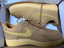 耐克空軍一號(hào)男子輕便運(yùn)動(dòng)鞋冬季板鞋NIKE AIR FORCE 1 CJ9179 200亞麻/麥黃/橡皮淺褐/黑 44.5 曬單實(shí)拍圖