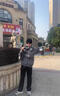 主意范（ZHUYIFAN）胖子大碼230斤褲子男直筒夏秋款工裝褲潮牌大碼直筒闊腿休閑褲 A001-K1050黑色 5XL (195) 205-230斤可穿 曬單實(shí)拍圖