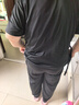 恒源祥大碼女裝2025新款胖mm夏裝女中老年媽媽裝洋氣寬松遮肚子休閑套裝 黑色 4XL 【建議160-180斤內(nèi)】 曬單實(shí)拍圖