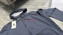 U.S. POLO ASSN.外套男春秋季連帽戶外運動夾克男防風(fēng)薄款休閑上衣 藏藍色 XL 曬單實拍圖